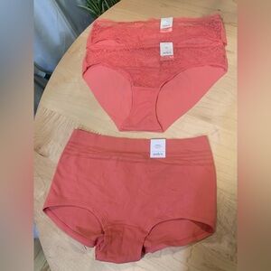 Auden bundle of 3 panties size Large